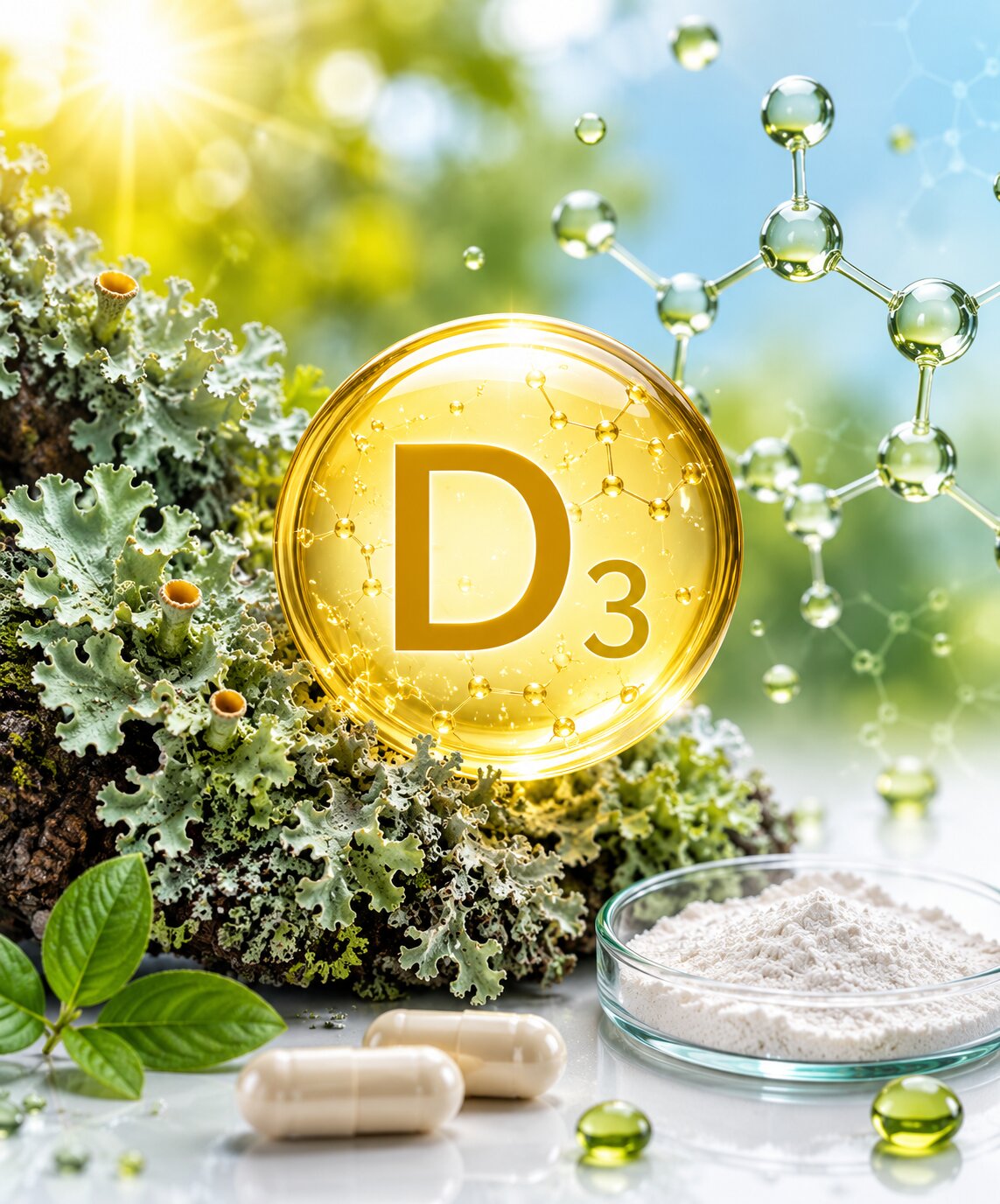 Veg (Lichen) Sourced Vitamin D3